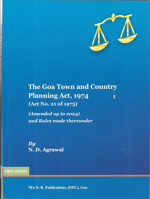 The Goa Town & Country Planning (Act No. 21 of 1975)